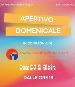 04.08.2024 Aperitivo Family House